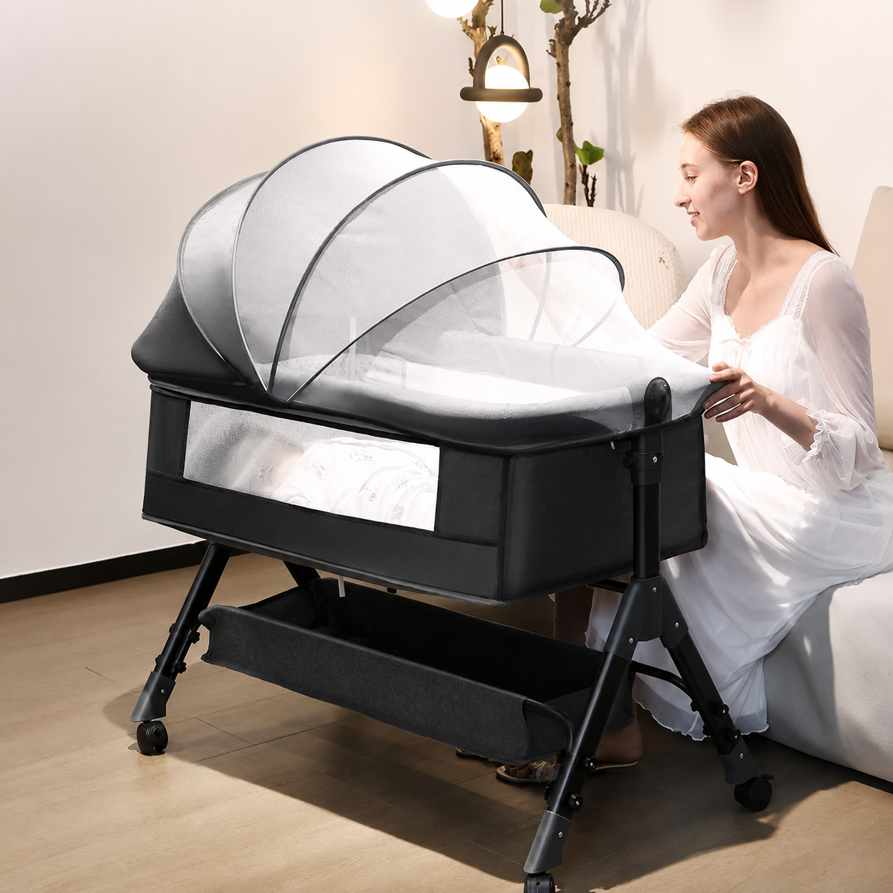 Babysure 3-in-1 Co-sleep Bassinet
