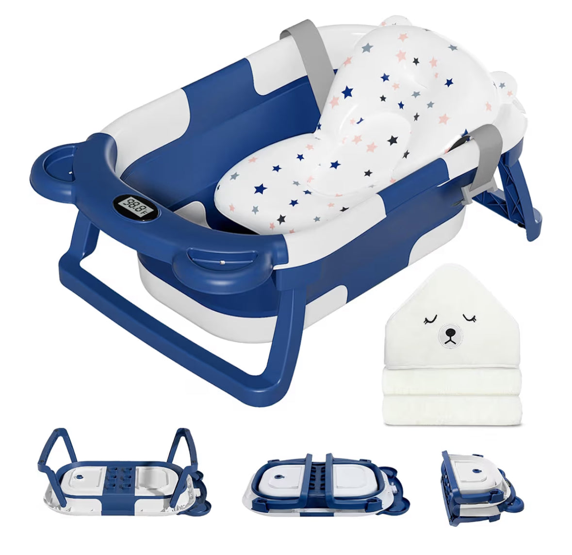 Smart Temperature Sensing Baby Bathtub