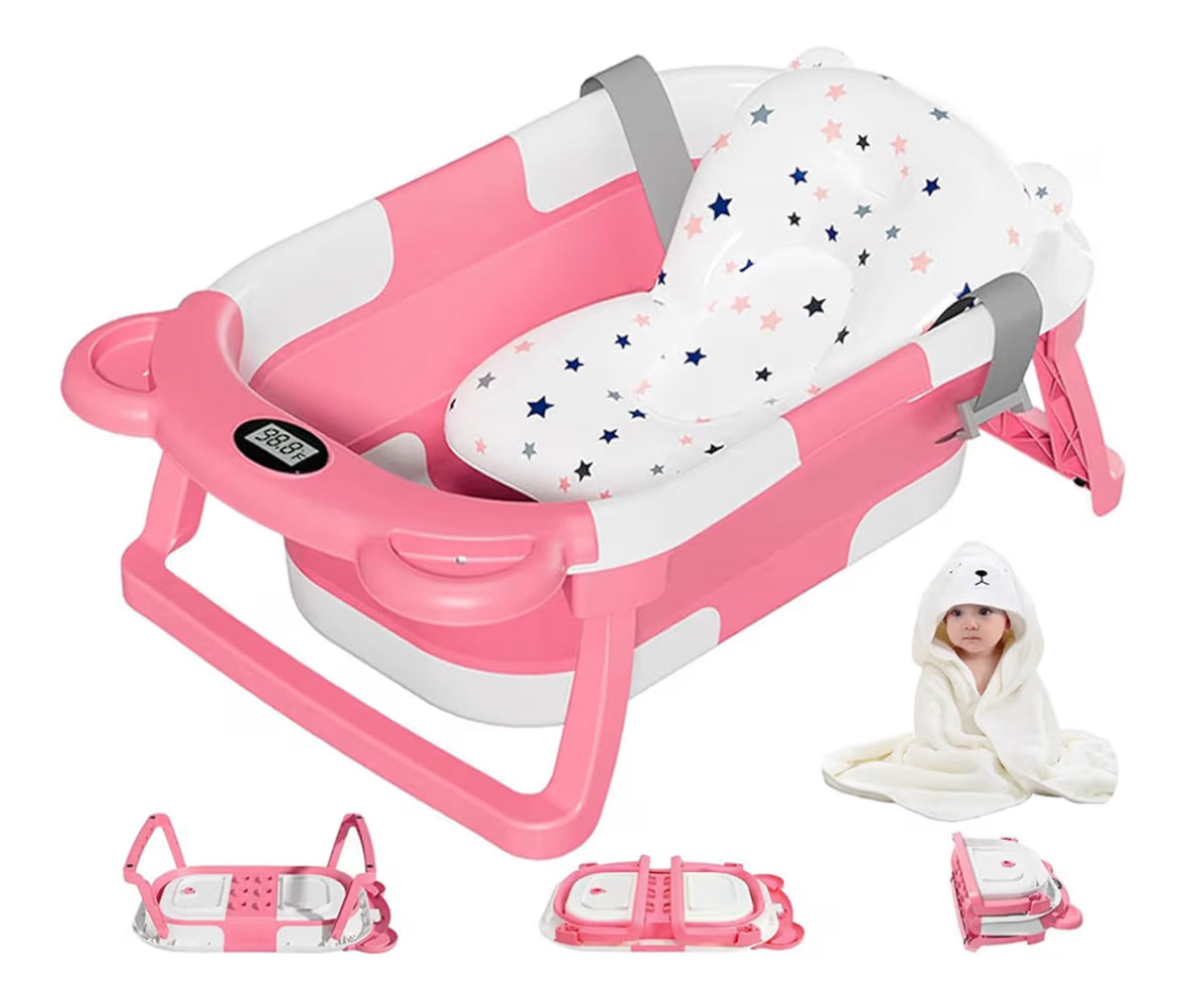 Smart Temperature Sensing Baby Bathtub