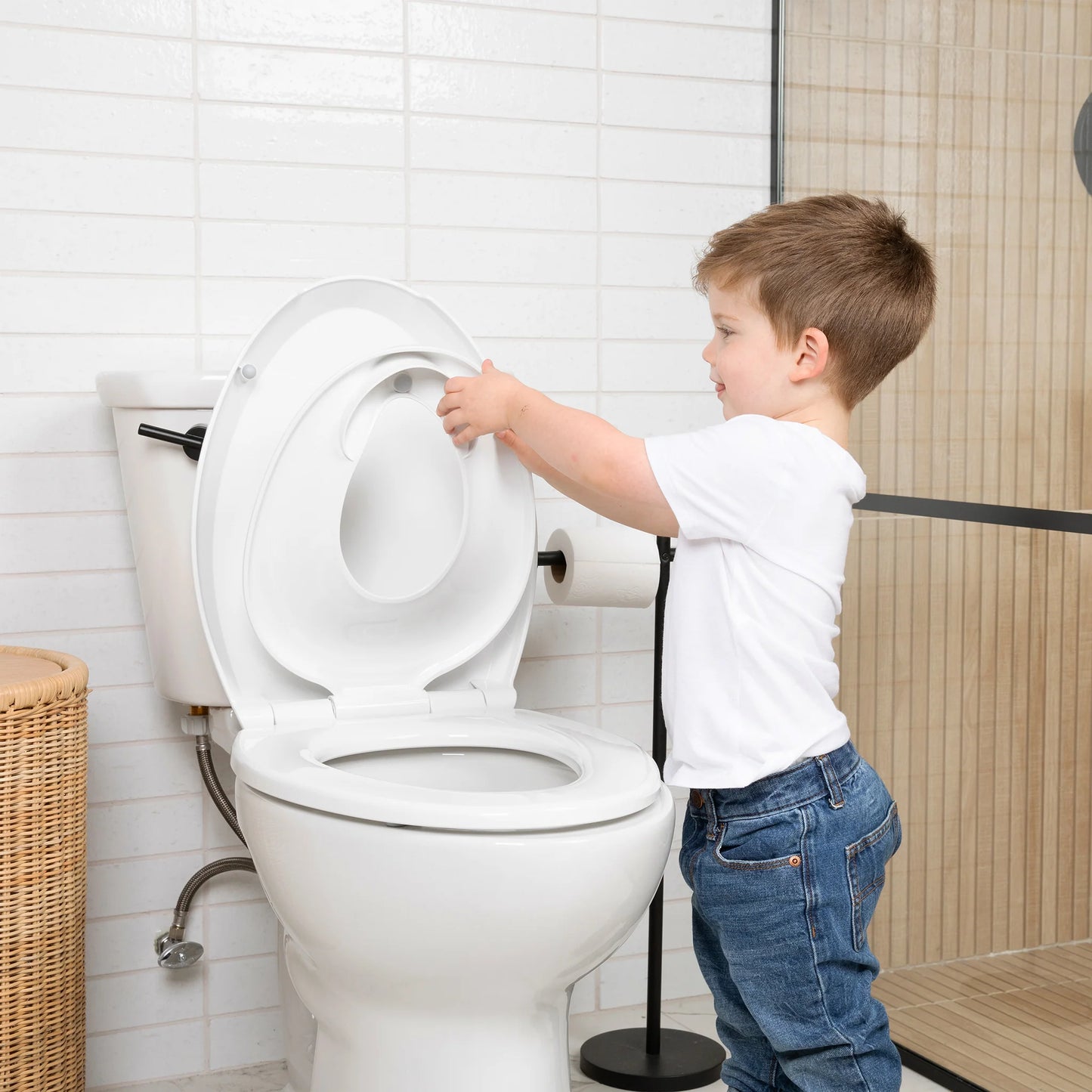 Quick Flip Toilet Seat