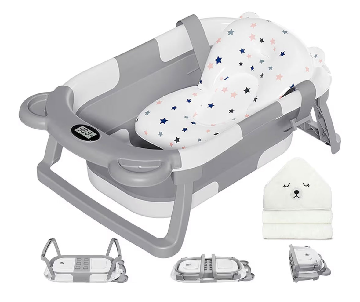 Smart Temperature Sensing Baby Bathtub