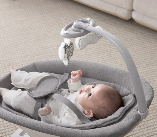 BABYSURE 3-in-1 Multi-Functional Bassinet - Electric Baby Rocker, Cradle & Bassinet