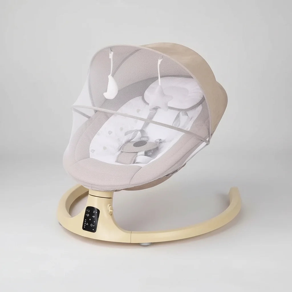 BABYSURE 3-in-1 Multi-Functional Bassinet - Electric Baby Rocker, Cradle & Bassinet